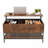 Lift Top Rectangle Coffee Table With Storage