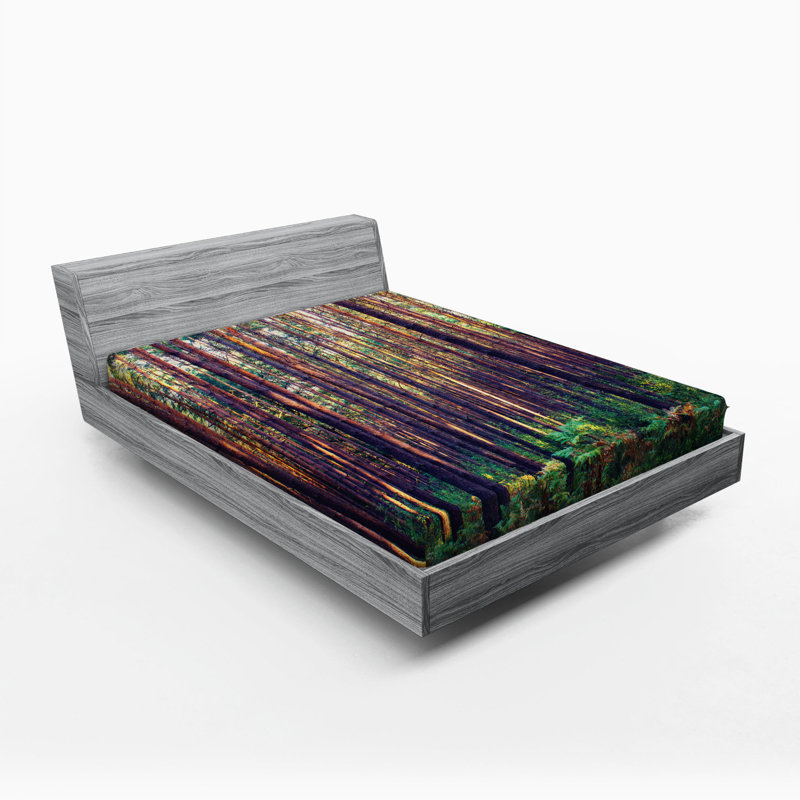 Drap-housse forest, Drap-housse de taille double