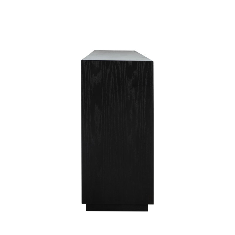 Areo Sideboard - Black, 34.25" H x 86" W x 17" D, Black
