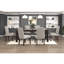 Ensemble de 2 chaises d'appoint Modern Modern Classic, tissu taupe-73119806