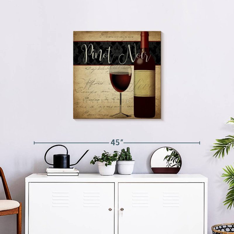 Yarlin Fine Wine III, 24" H x 24" W
