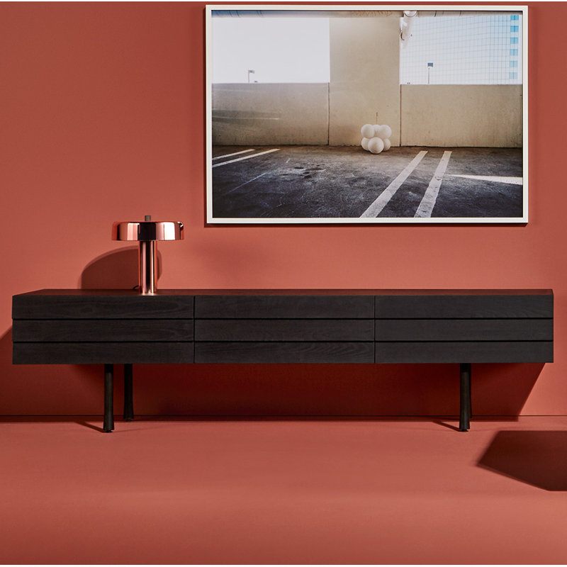 Lap 86'' W Solid Wood Sideboard