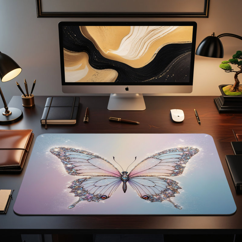 Polyester Desk Pad, 23.6x13.8