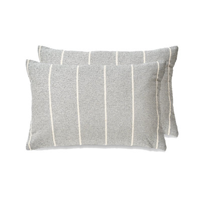 Coussin French Stripe avec insert - ensemble de 2