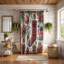 Rideau de douche 1 pièce Holiday Plaid-1951683892