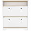 Range-chaussures, une tablette ouverte, deux armoires extensibles-93836556