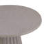 Table d'appoint en aluminium avec base à texture ciseau-107272257-107272256