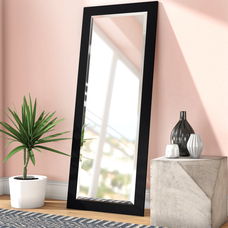 Wood Flat Mirror, 71" H x 30" W