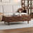Black walnut end table