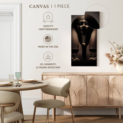 Bronze Pharaoh Statue