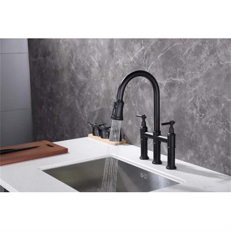 Red Cloud Pull Down Kitchen Faucet, Gold