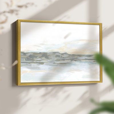 Rock Coast I -Framed Print - Restickable
