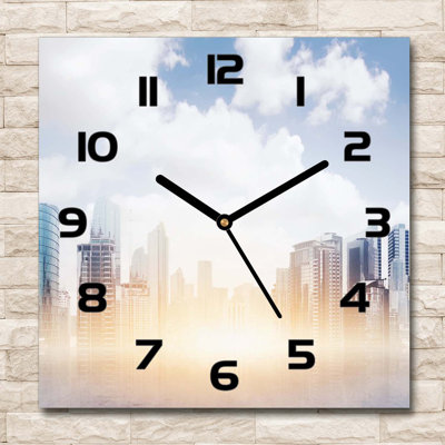 Haşim Glass Wall Clock