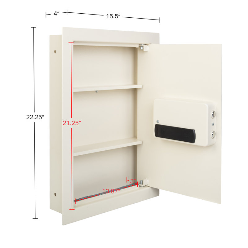 Paragon Safes Home Safe - Business Safe with Keypad and 2 Manual Override Keys - Protects Cash, Jewelry, Passports, and More