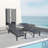 Kozyard 2-Pack Outdoor Chaise Lounge, Aluminum Frame and Textilene Fabric, Adjustable Reclining Patio Lounger for Poolside, Sunbathing & Backyard Gray-1741652587