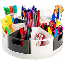 Rotating Art Supply Organizer - Office School Supplies For Kids