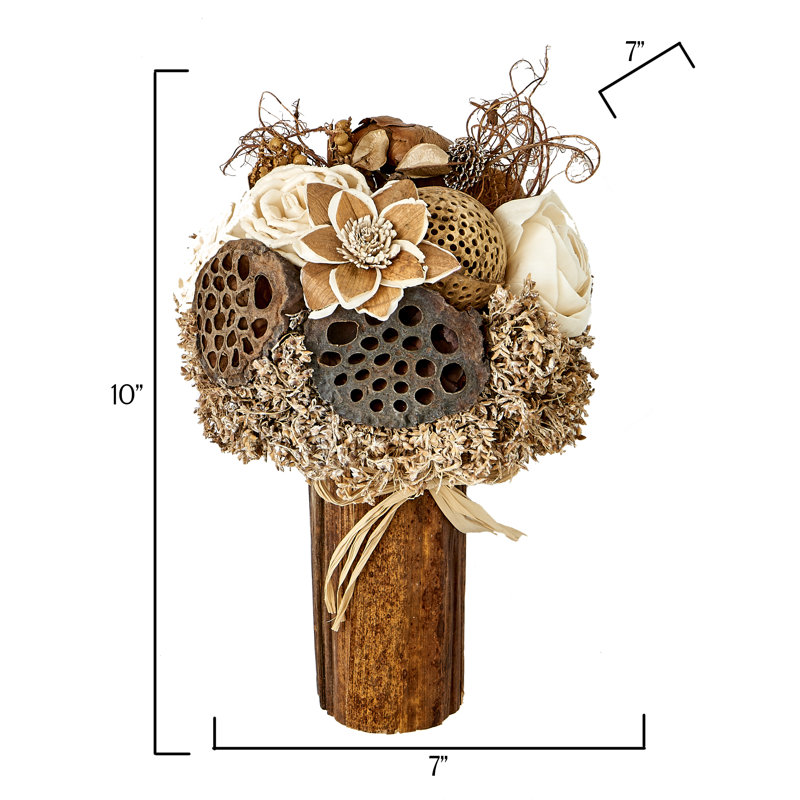Mixed Natural Pod Bouquet