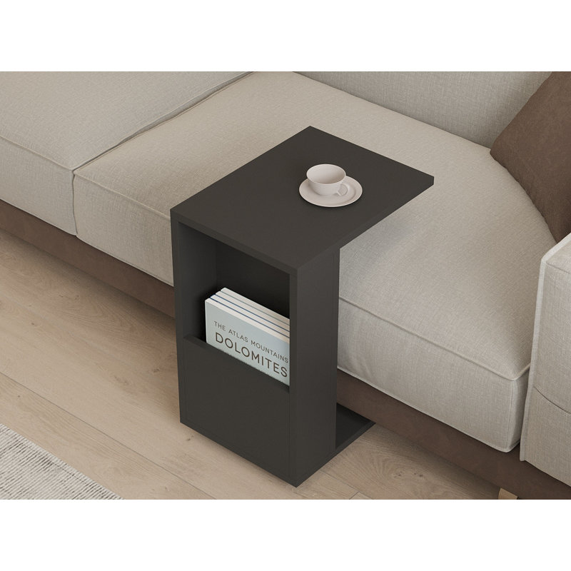 Table de bout Bezell C Table, Anthracite
