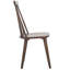 Chaise d'appoint en bois massif Rolde-753859105
