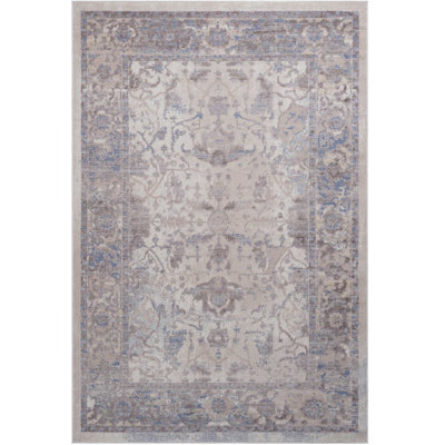 Loom & Collection Rug, 8X10, Brown/Beige, For Bedroom, Stain , Non-Shedding, Charming Living Room, Pet-,