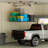 4x4 FT Overhead Garage Storage Rack Lift, 400 lbs Heavy-Duty Ceiling Garage Storage Racks, Adjustable Organization System