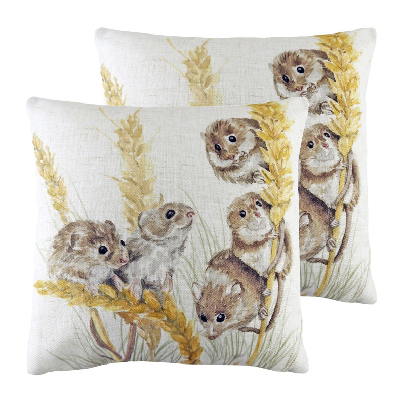 Square Cushion, Feathers