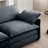 Ottoman Footstool In Corduroy Fabric-1732996284