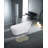 Kingston Brass Aqua Eden 72-Inch Acrylic Oval Single Slipper Freestanding Tub with Drain