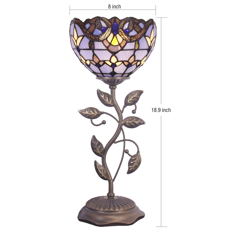Lampe de table torchère de 19 po Tiffany