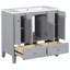 Meuble-lavabo simple avec plateau Safila 36-1248884982