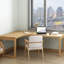 Bureaux en bois massif en L 55,12 po-107193975-107193972