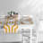 Cobyn 7 Piece Printed Cotton Table Runner and Placemats for Dining Room Set-375433622