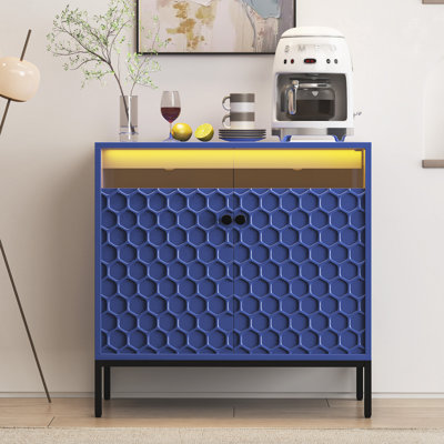 Buffet avec DEL et station de charge