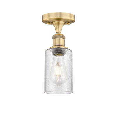 Broadoaks Glass Semi Flush Mount