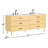Boyle 72'' Double Bathroom Vanity with Quartz Top-1402904338