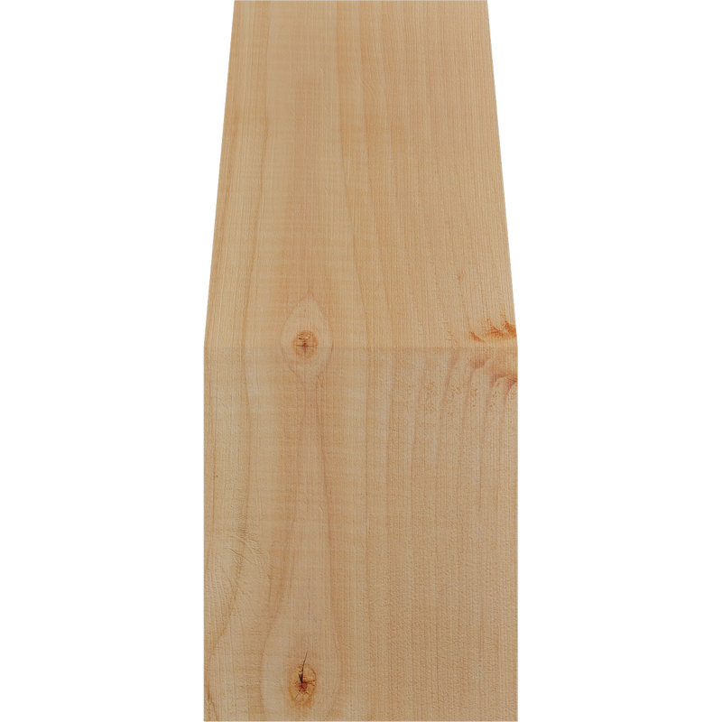 5 1/2"W x 6"D x 14"H Merced Smooth Knee Brace, Douglas Fir, Douglas Fir, Smooth, 14" H x 5.5" W x 6" D