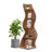 5-Tier Corner Bookshelf Tall Corner Shelf Storage Bookcase for Living Room-949932711-979723162