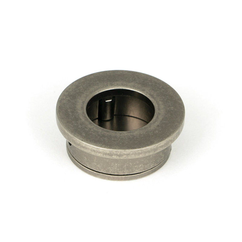 Finger Handle, Pewter Patina
