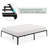 14 Inch Foldable Bed Frame, Heavy Duty Metal Platform Bed Frame-1347640227