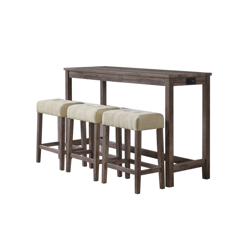 Abinaash 60'' Console Table, Oak