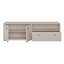 Sabel Modern TV unit with 2 doors, 1 drawer and open compartment, living room cabinet, engineered wood, 143.9 cm W x 43.9 cm H x 34.8 cm D-130987575