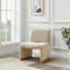 Fauteuil d'appoint de salon en chenille de 24,8 po Fulgenzia-744442336