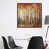 Classic Brown Wood Framed Canvas
