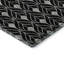 Tapis noir Prisco lavable à la machine de qualité supérieure-430335734