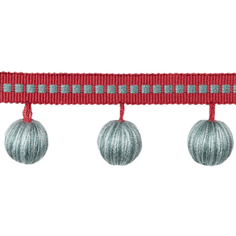 Passementerie Volume I Claude Fabric, Aqua