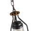 Chamblis 3 - Light Matte Black Cylinder and Single Pendant