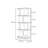Modern simple multi-functional open bookcase-107356455