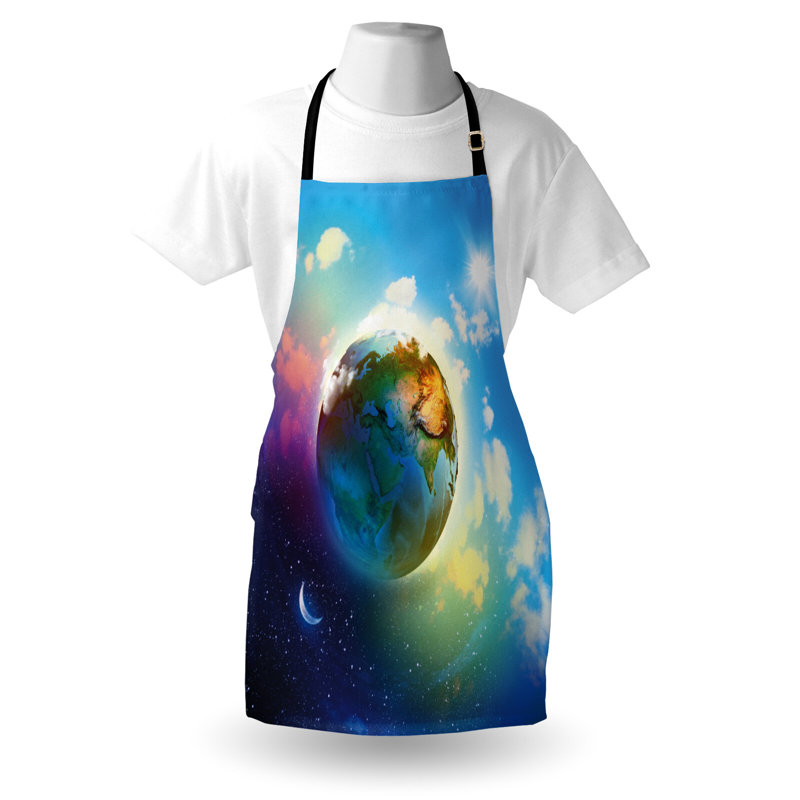 No Pattern Bib Apron