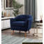 Chaise d'appoint Mid-Century moderne en chenille 1pc
