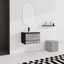 Meuble-lavabo flottant mural